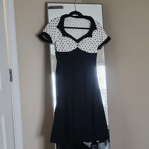 blue dress for baby girl Kids Amy Polka Dot Dress